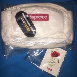Ss17 supreme white waist bag